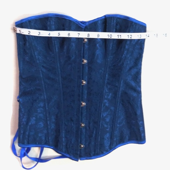2/$15 Sexy Royal Blue Corset NWOT - Picture 6 of 8